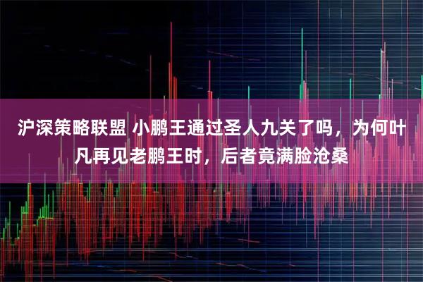 沪深策略联盟 小鹏王通过圣人九关了吗，为何叶凡再见老鹏王时，后者竟满脸沧桑