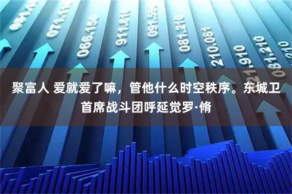 聚富人 爱就爱了嘛，管他什么时空秩序。东城卫首席战斗团呼延觉罗·脩