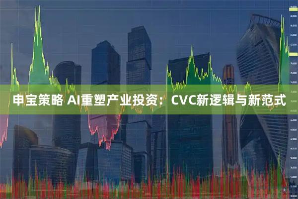 申宝策略 AI重塑产业投资：CVC新逻辑与新范式